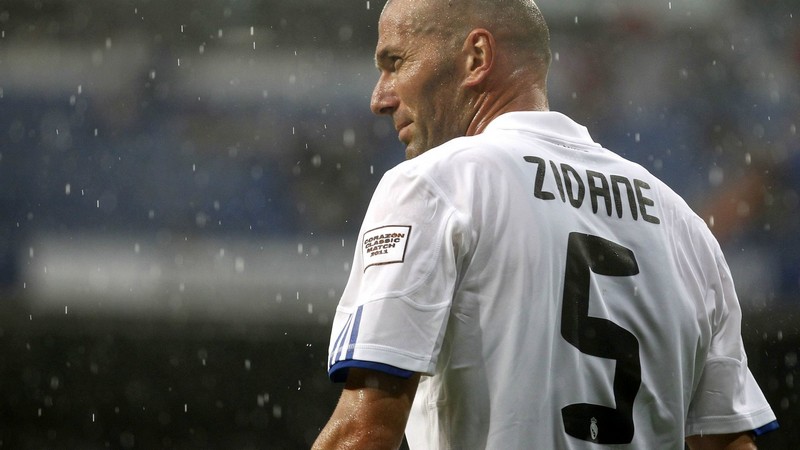 Số áo Zidane tại Real Madrid là số 5