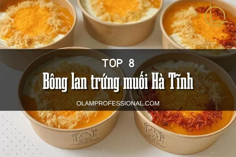 Khám Phá Top Các Cửa Hàng Bánh Bông Lan Trứng Muối Hà Tĩnh - 8 Tiệm Ngon Nhất