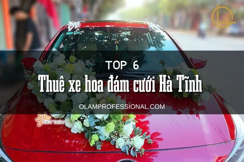 Top 6 Địa Chỉ Thuê xe hoa đám cưới Hà Tĩnh - Dịch vụ uy tín, giá tốt nhất